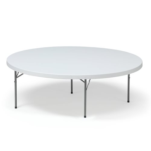 Skladací stôl, Ø1800 mm  - zobraziť veľký náhľad