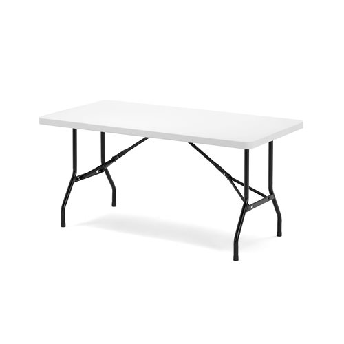 Plastový skladací stôl KLARA, 1530x760 mm  - zobraziť veľký náhľad