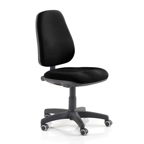 Kancelárska stolička Derry, čierna  - zobraziť veľký náhľad