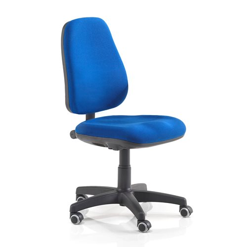 Kancelárska stolička Derry, modrá  - zobraziť veľký náhľad