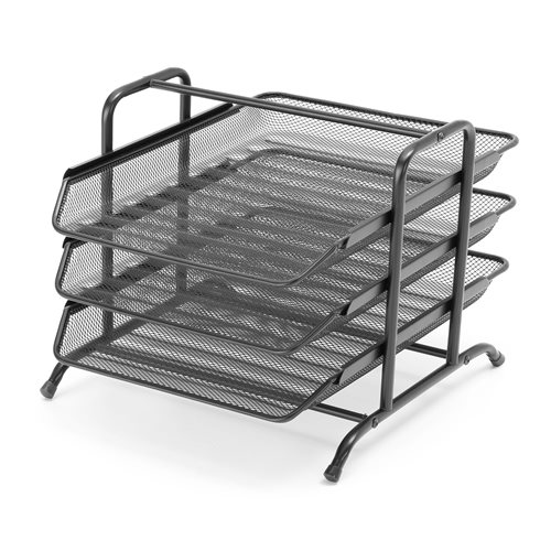 Kancelársky odkladač, čierny  - zobraziť veľký náhľad