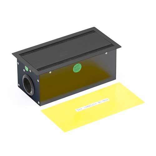 Box na káble, 300x150 mm, čierny  - zobraziť veľký náhľad