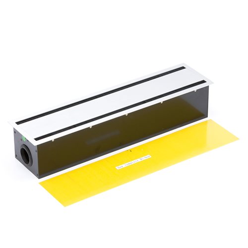 Box na káble, 605x150 mm, biely  - zobraziť veľký náhľad