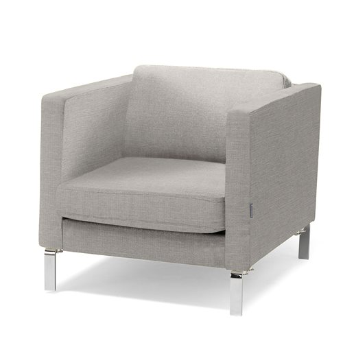 Kreslo Neo, šedá textília  - zobraziť veľký náhľad