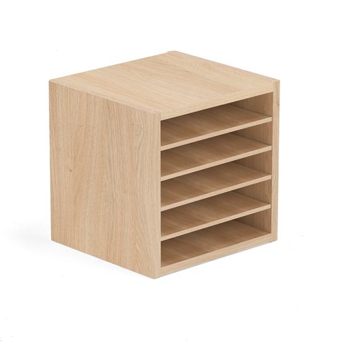 Zakladač MODULUS, 5 priečinkov, dub  - zobraziť veľký náhľad