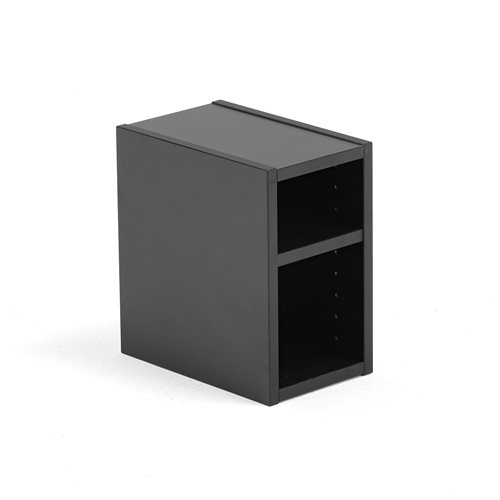 Poličkový modul Modulus, čierna  - zobraziť veľký náhľad