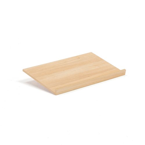 Polička na časopisy Modulus, dub  - zobraziť veľký náhľad