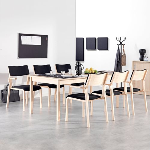 Jedálenský stôl EUROPA, 1800x800, breza  - zobraziť veľký náhľad