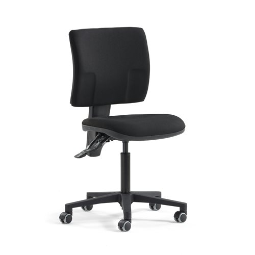 Kancelárska stolička Formby, čierna  - zobraziť veľký náhľad