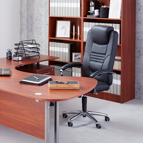 Kancelárska stolička ESSEX, čierna