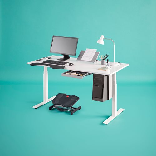 Držiak počítača, strieborný