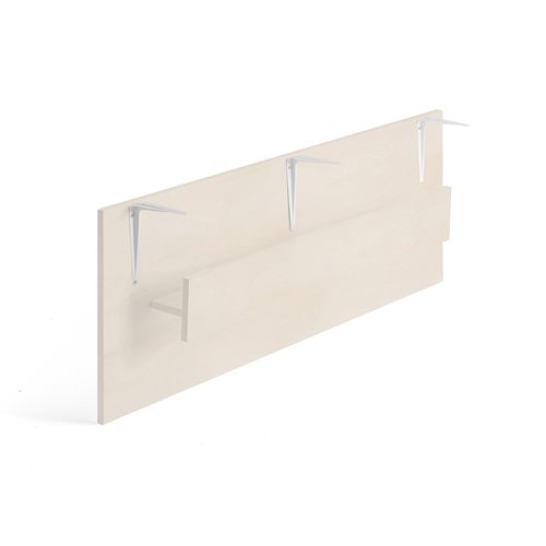 Predný panel pre stôl Modulus, 1300x500 mm, breza