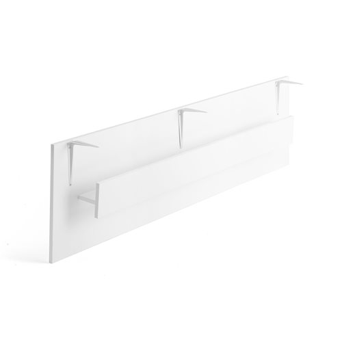 Predný panel pre stôl Modulus, 1700x500 mm, biela