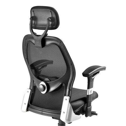 Kancelárska stolička Swansea, čierna