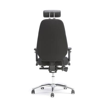 Kancelárska stolička Rugby, čierna