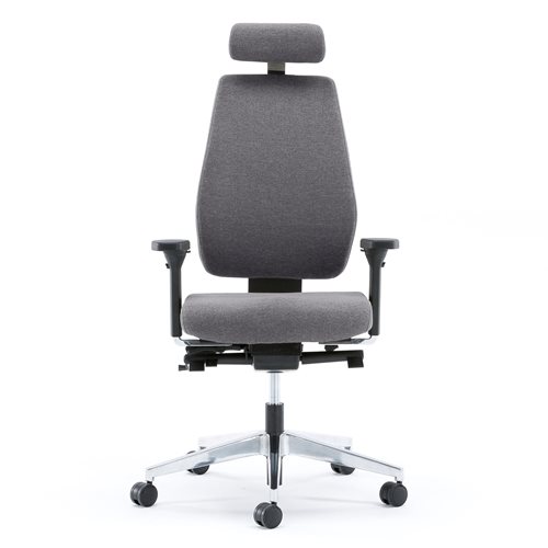 Kancelárska stolička WATFORD, šedá