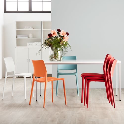 Plastová stolička RIO, tyrkysová