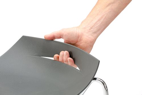 Barová stolička MEMPHIS, antracit