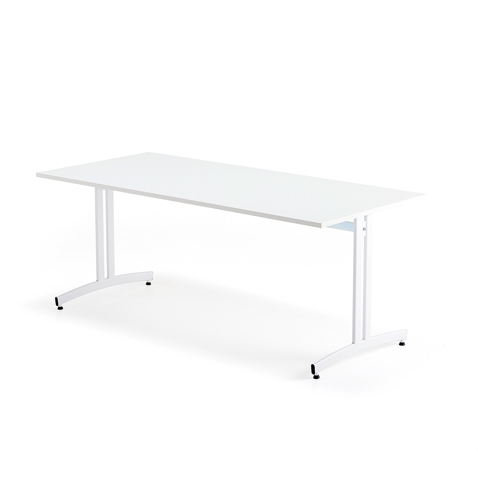 Stôl SANNA, 1800x800x720 mm, biela