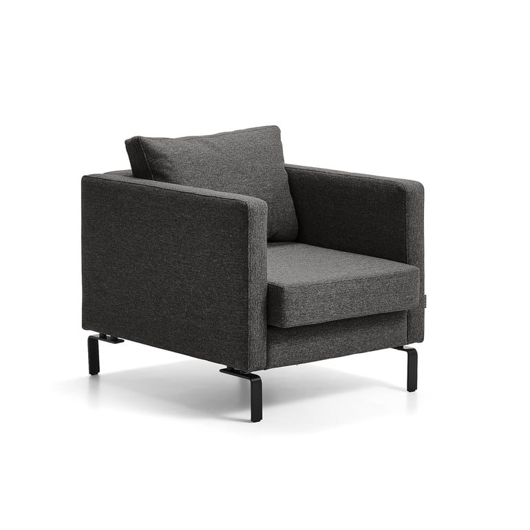 Kreslo HARMONY, látka GAVA, antracit