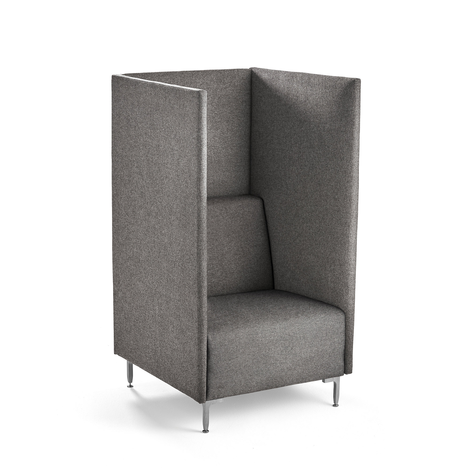 Akustické kreslo HUSH, tmavošedé  - zobraziť veľký náhľad