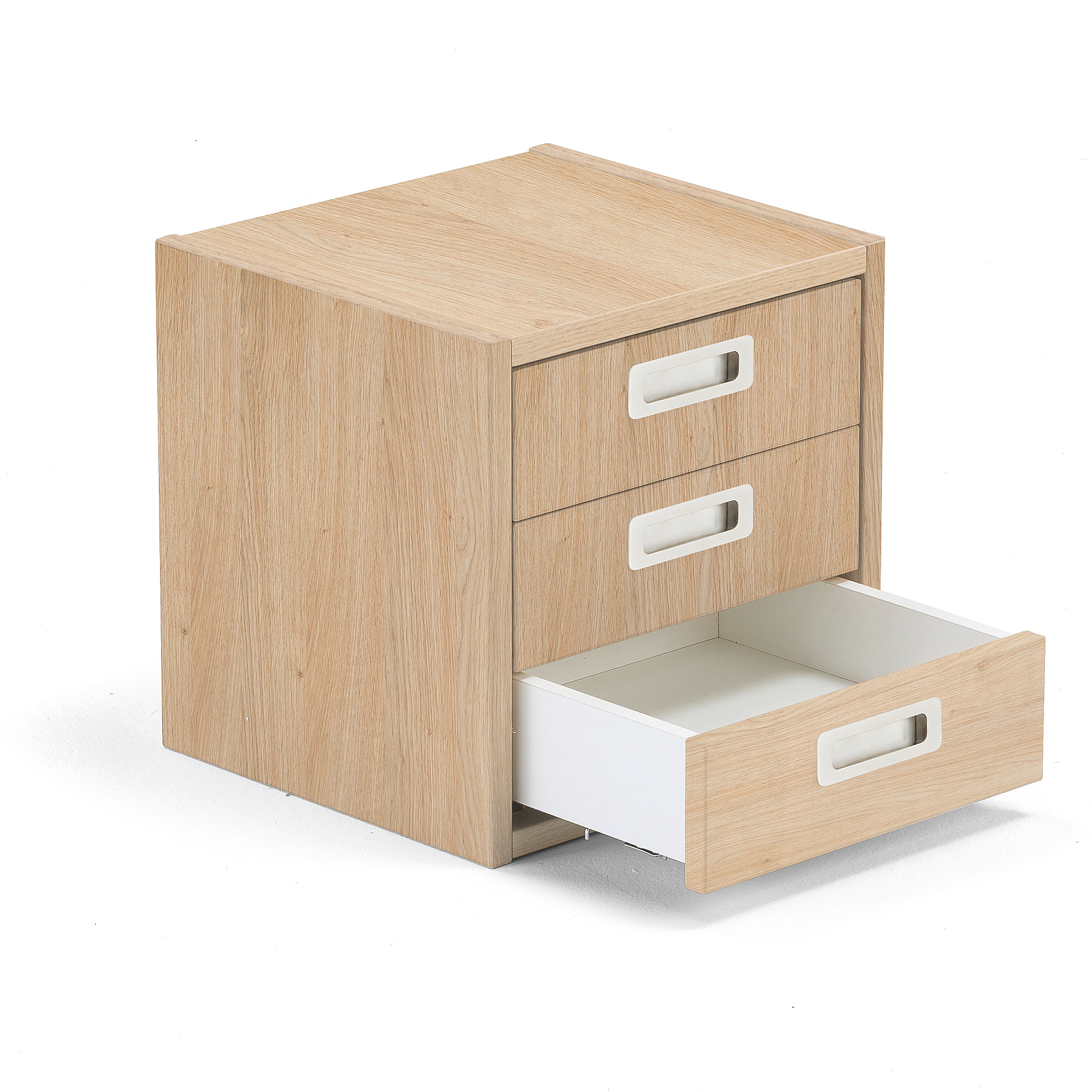 Zásuvková jednotka MODULUS, 3 zásuvky, dub