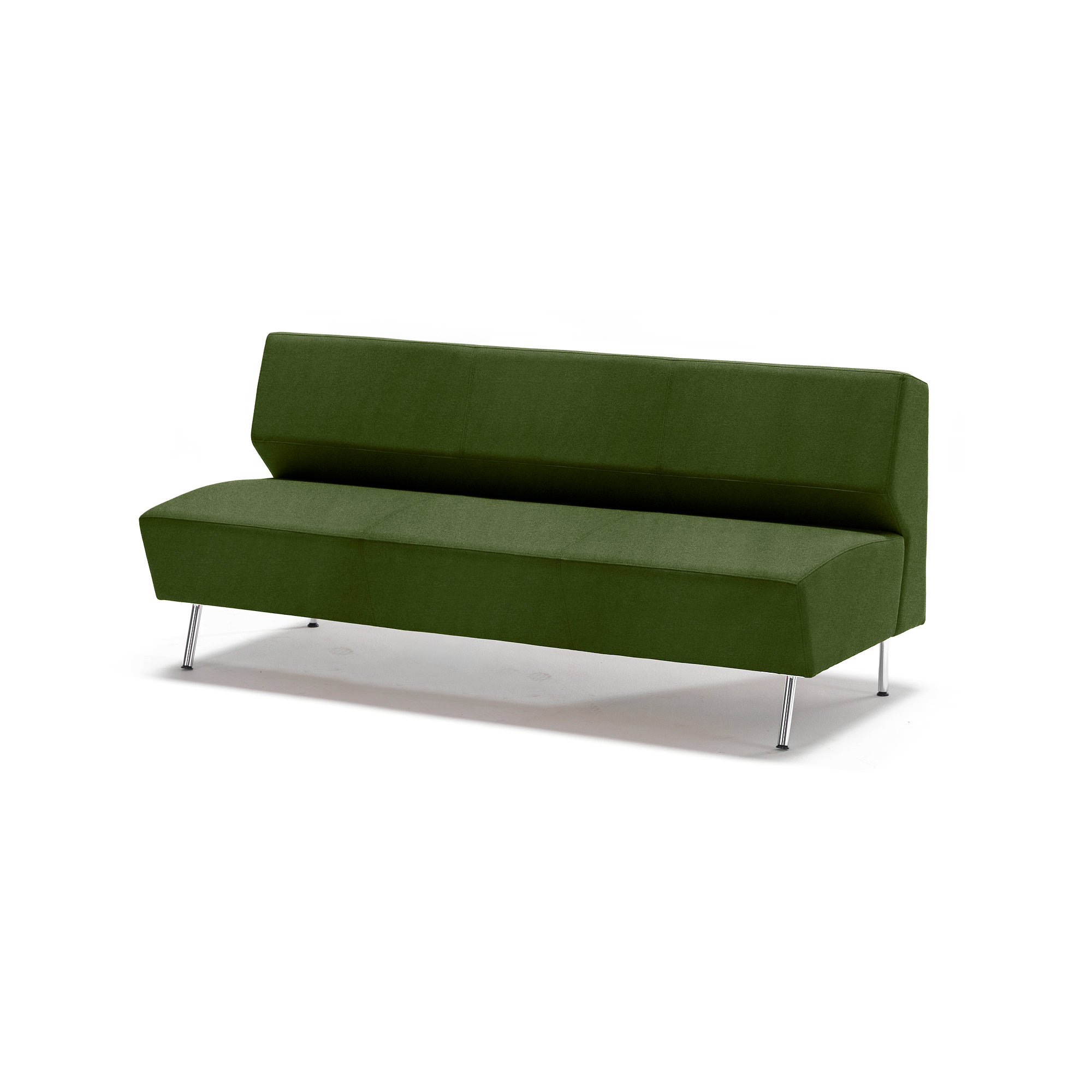 Pohovka ALEX, 2-miestna, tkanina Medley, machová zelená  - zobraziť veľký náhľad