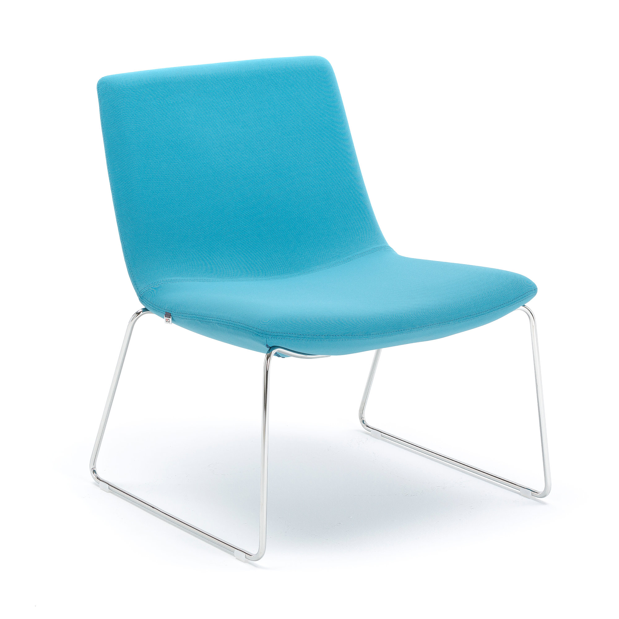 Stolička Otis, tyrkysová  - zobraziť veľký náhľad