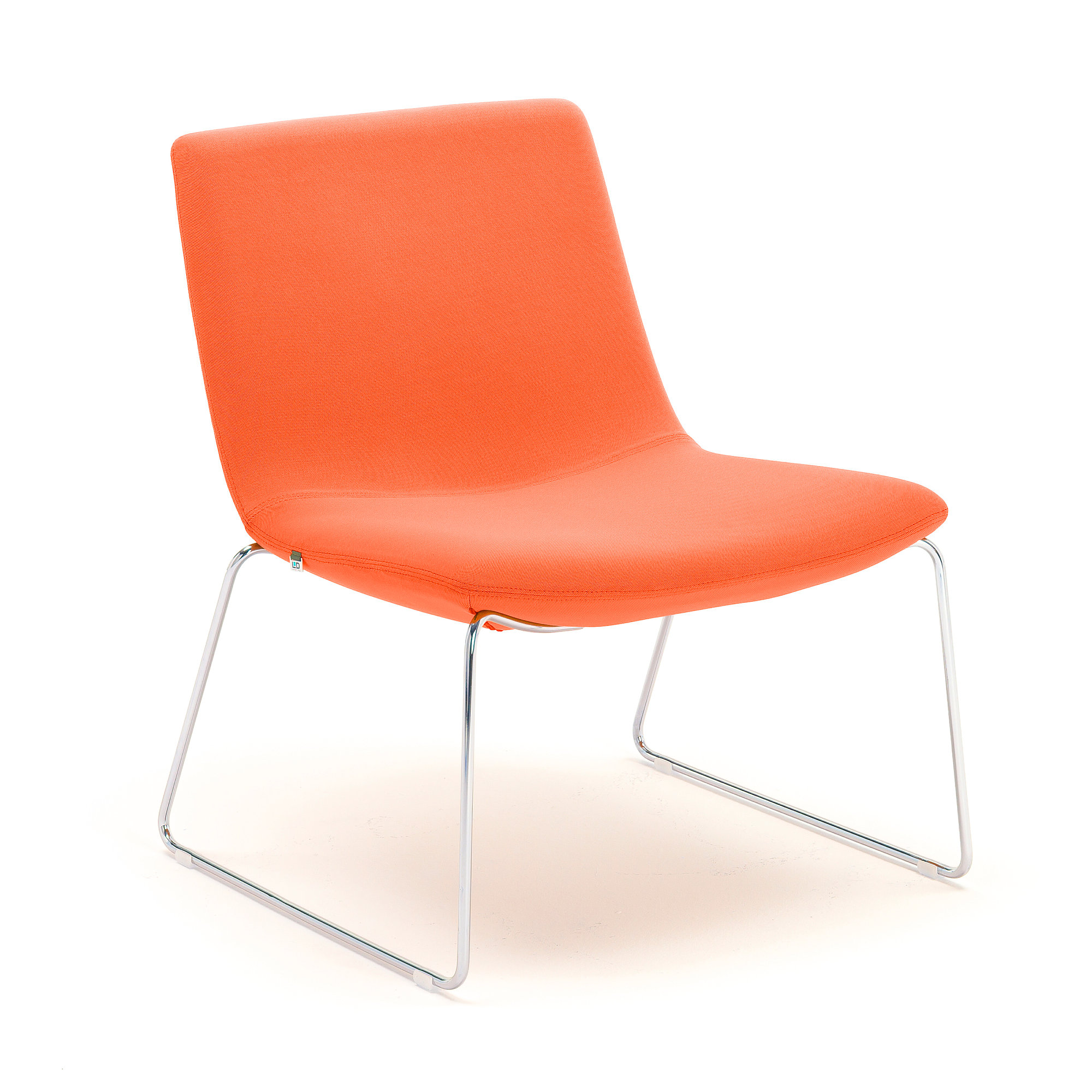 Stolička Otis, oranžová  - zobraziť veľký náhľad