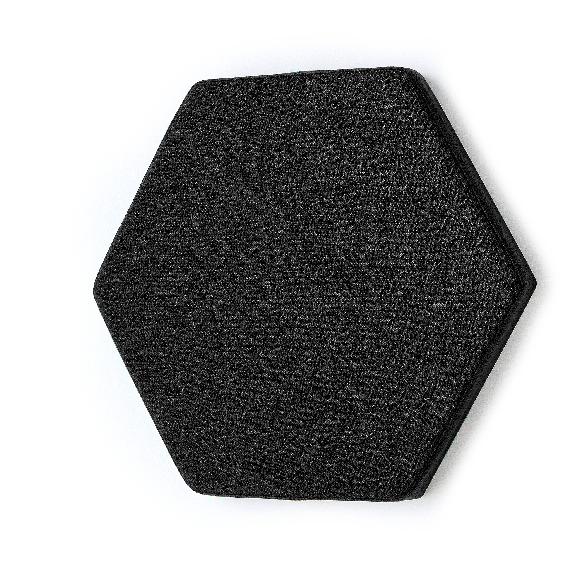 Akustický nástenný panel POLY, hexagon, 700x700x50 mm, čierny  - zobraziť veľký náhľad