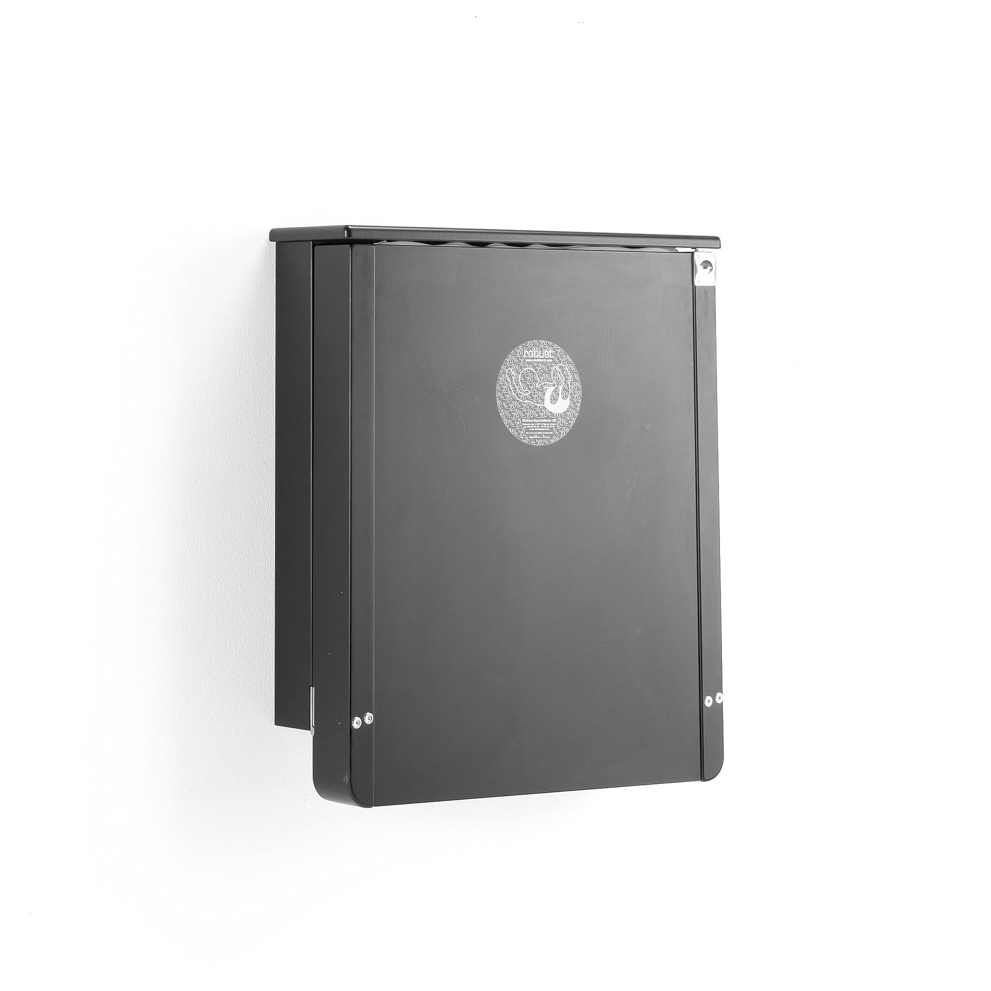 Nástenný prebaľovací pult ROBUST, čierny