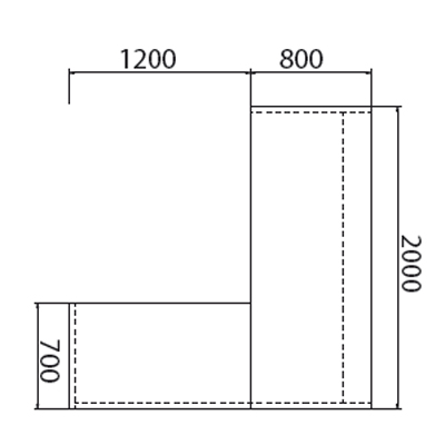 Skartovačka, krížový rez, 20 L