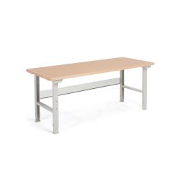 Dielenský stôl ROBUST, 2000x800 mm, vytvrdená doska, nosnosť 300 kg