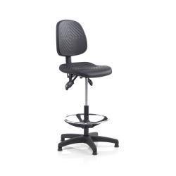 Pracovná dielenská stolička BRISBANE, výška 560-810 mm