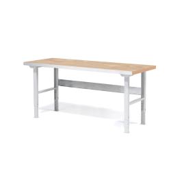 Profi dielenský stôl Solid, nosnosť 500 kg, 2000x800 mm, dub