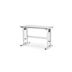 Výškovo nastaviteľný dielenský stôl MOTION, 1200x600 mm, nosnosť 300 kg