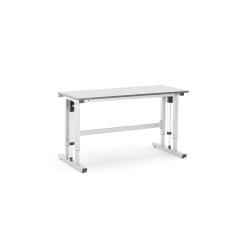 Výškovo nastaviteľný dielenský stôl MOTION, 1500x600 mm, nosnosť 300 kg