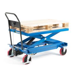 Hydraulický zdvíhací vozík ACE, 1000 kg, 1200x800x425 mm