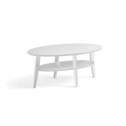 Konferenčný stolík HOLLY, 1200x700x500 mm, biely