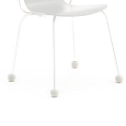 Tlmiace podložky, 1 ks Ø 16-22 mm, svetlo sivá