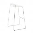 Barová stolička MEMPHIS, biela