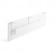 Predný panel pre stôl Modulus, 1700x500 mm, biela