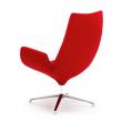 Moderné kreslo Echo, červená
