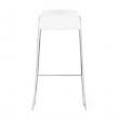 Barová stolička MEMPHIS, biela