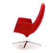 Moderné kreslo Echo, červená