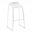Barová stolička MEMPHIS, biela